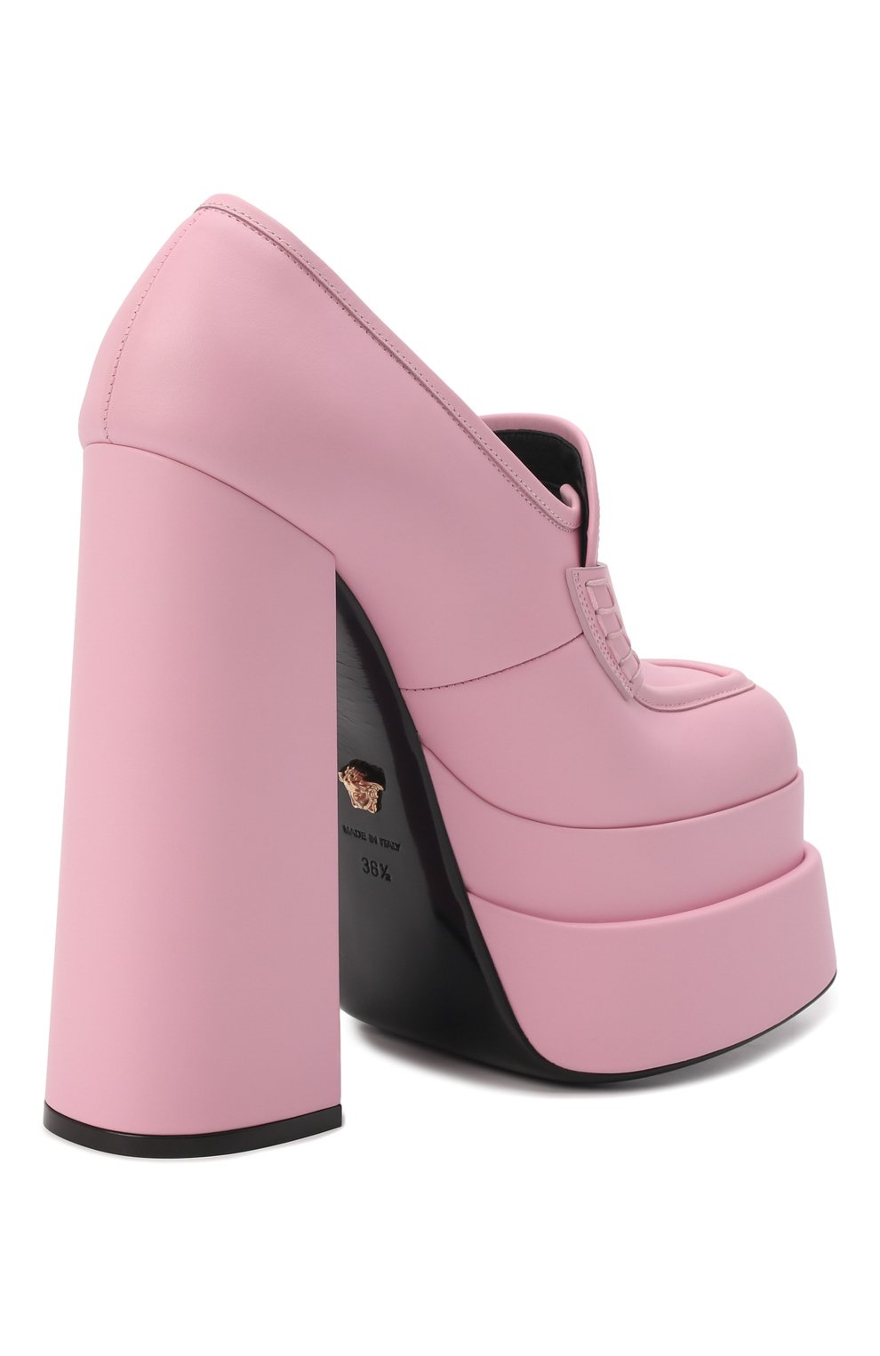 Кожаные туфли VERSACE, арт. 1001790/DVT2P, фото 5