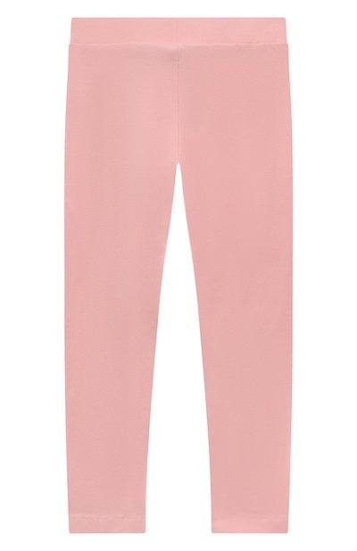 Хлопковые легинсы MOSCHINO светло-розового цвета по цене 7930 руб., арт. H3P047/LBA10/12, фото 2 Хлопковые легинсы MOSCHINO, арт. H3P047/LBA10/12, фото 2