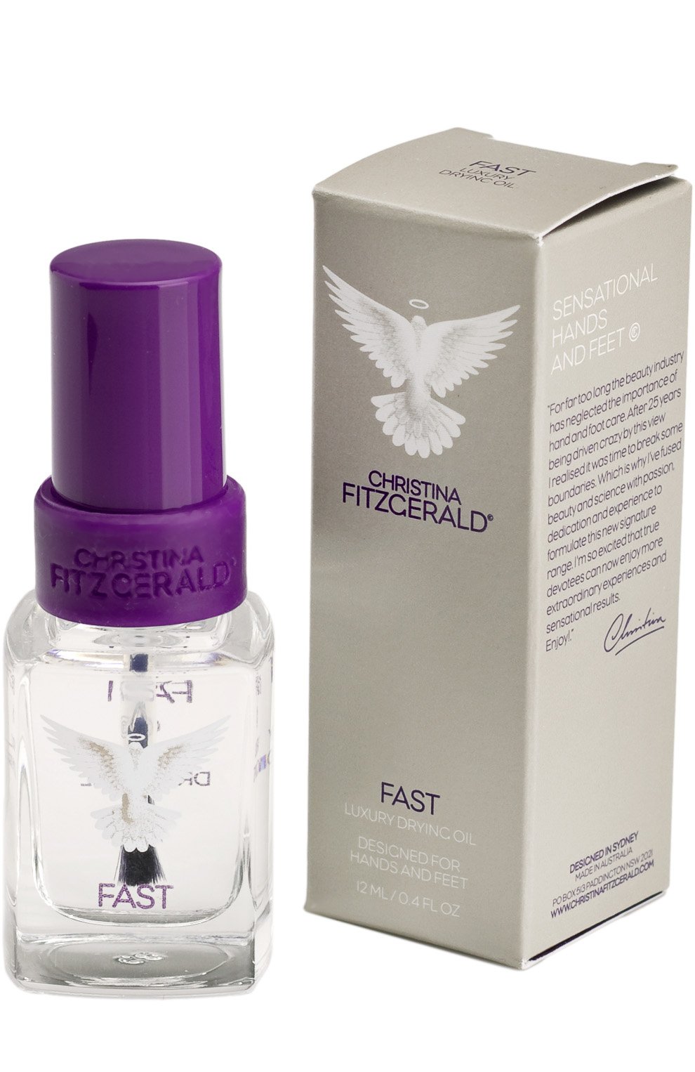 Экспресс масло для быстрого высыхания лака fast luxury drying oil (12ml) CHRISTINA FITZGERALD, арт. 93526821, фото 1