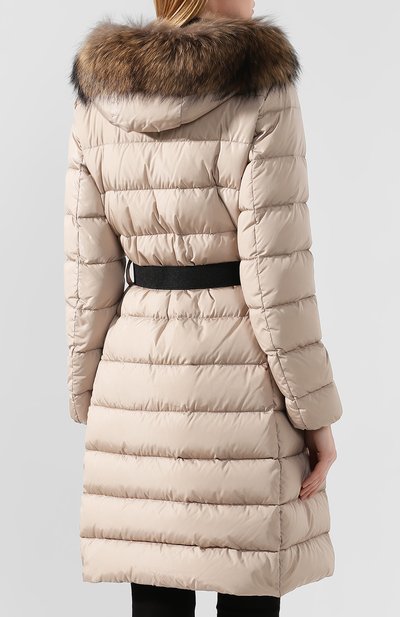 Пуховик khloe MONCLER бежевого цвета по цене 226000 руб., арт. E2-093-49884-25-68065, фото 4 Пуховик khloe MONCLER, арт. E2-093-49884-25-68065, фото 4