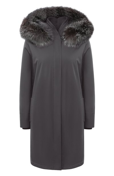 Парка с меховой отделкой капюшона LORO PIANA, арт. FAE5502, фото 1