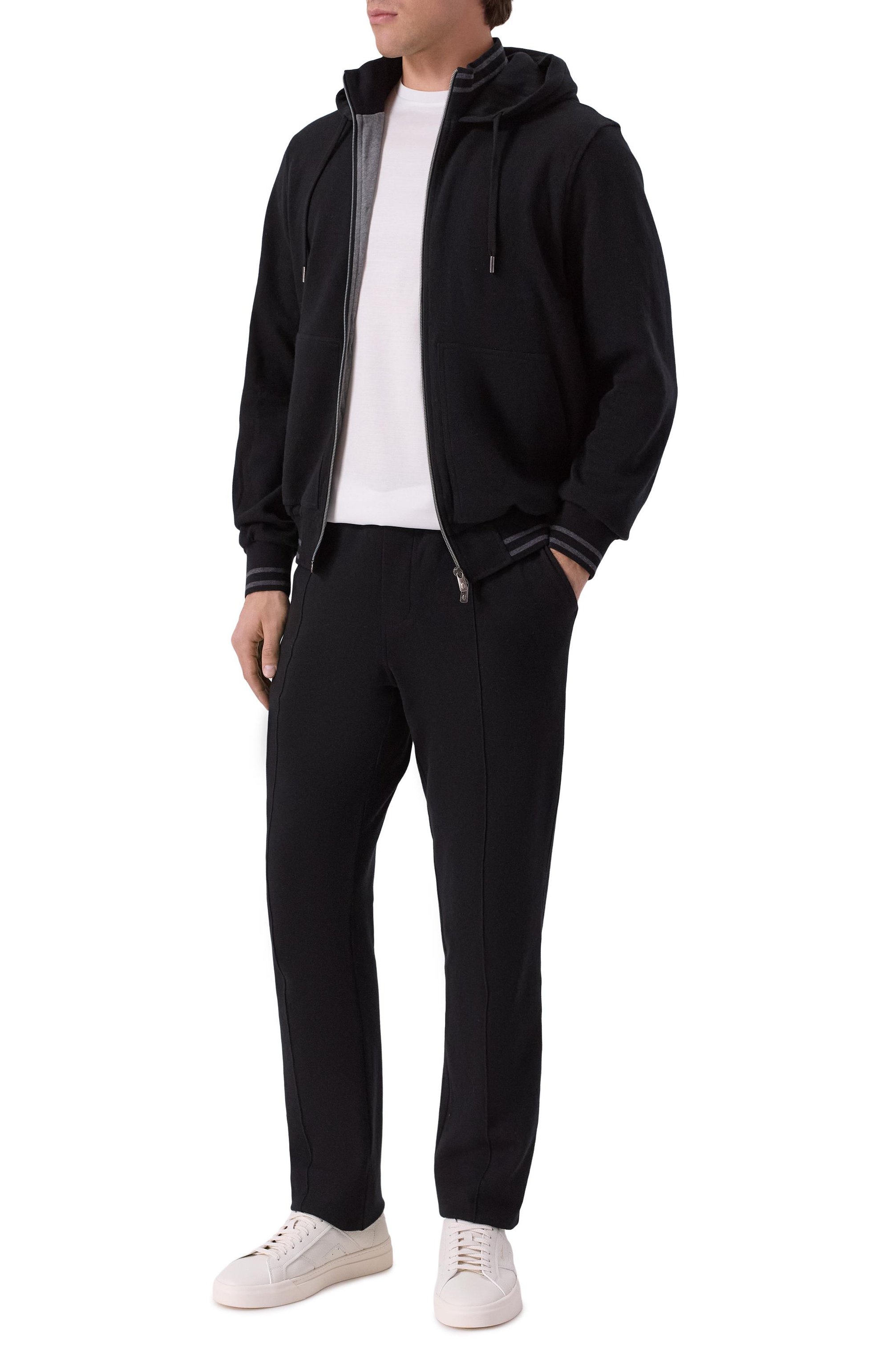 Толстовка из хлопка и кашемира CAPOBIANCO, арт. 19M405.LB00./58, фото 2