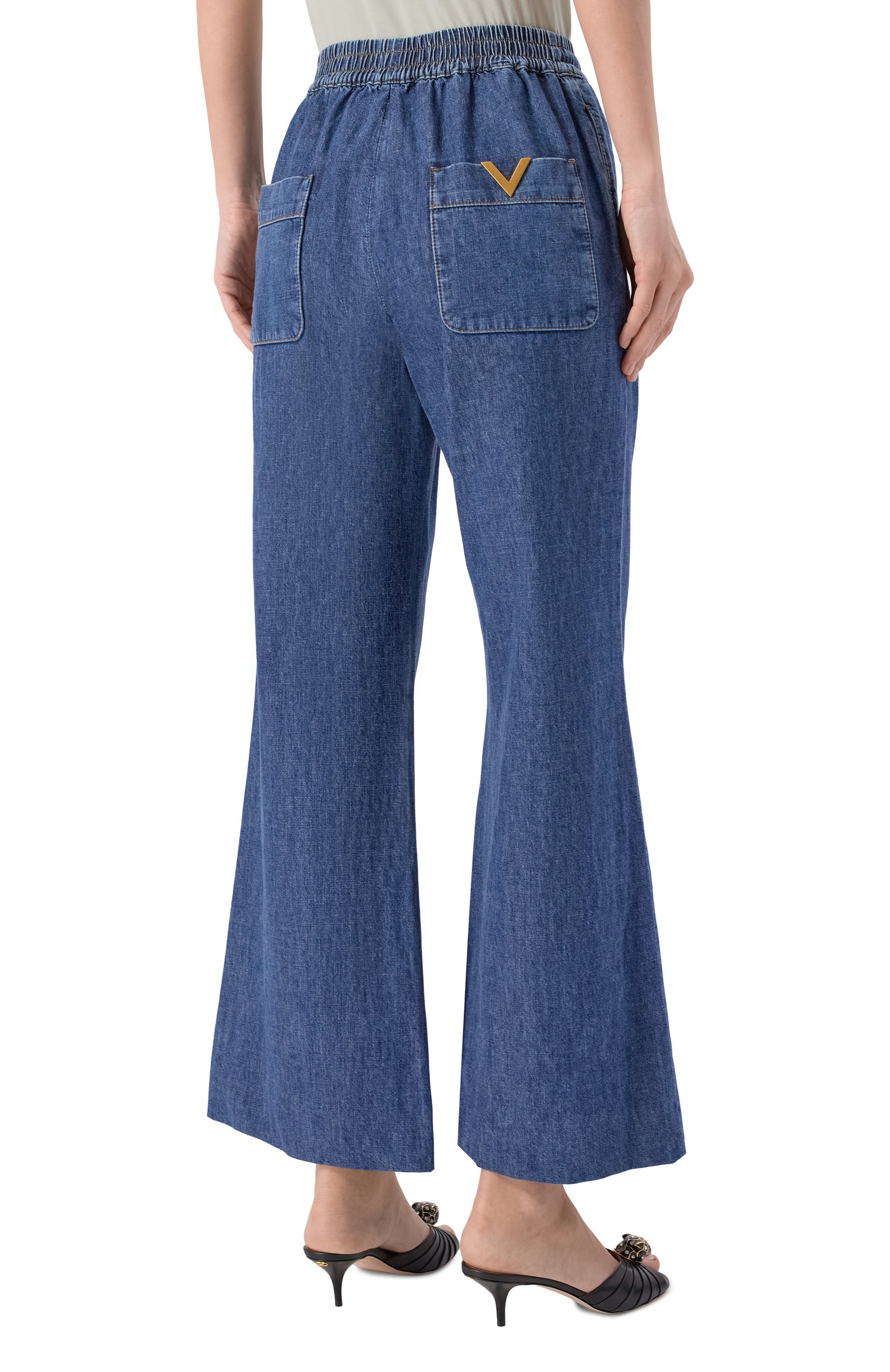 Джинсы VALENTINO синего цвета по цене 157000 руб., арт. 8B3DD21K/9YA, фото 4 Джинсы VALENTINO, арт. 8B3DD21K/9YA, фото 4