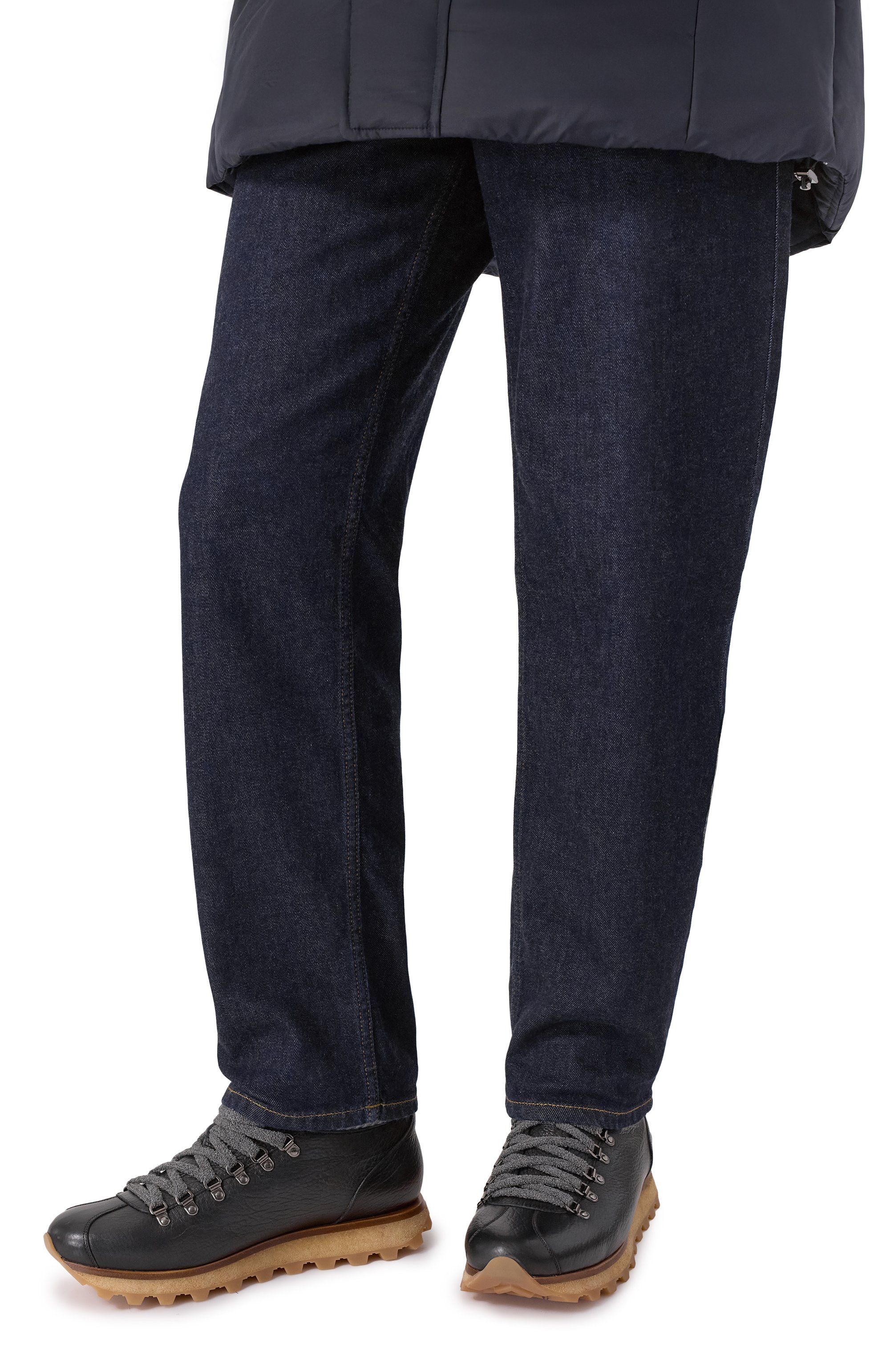 Кожаные хайкеры W.GIBBS, арт. 0998035/VIT. BANTUS/C0LLETT0 FUR, фото 3