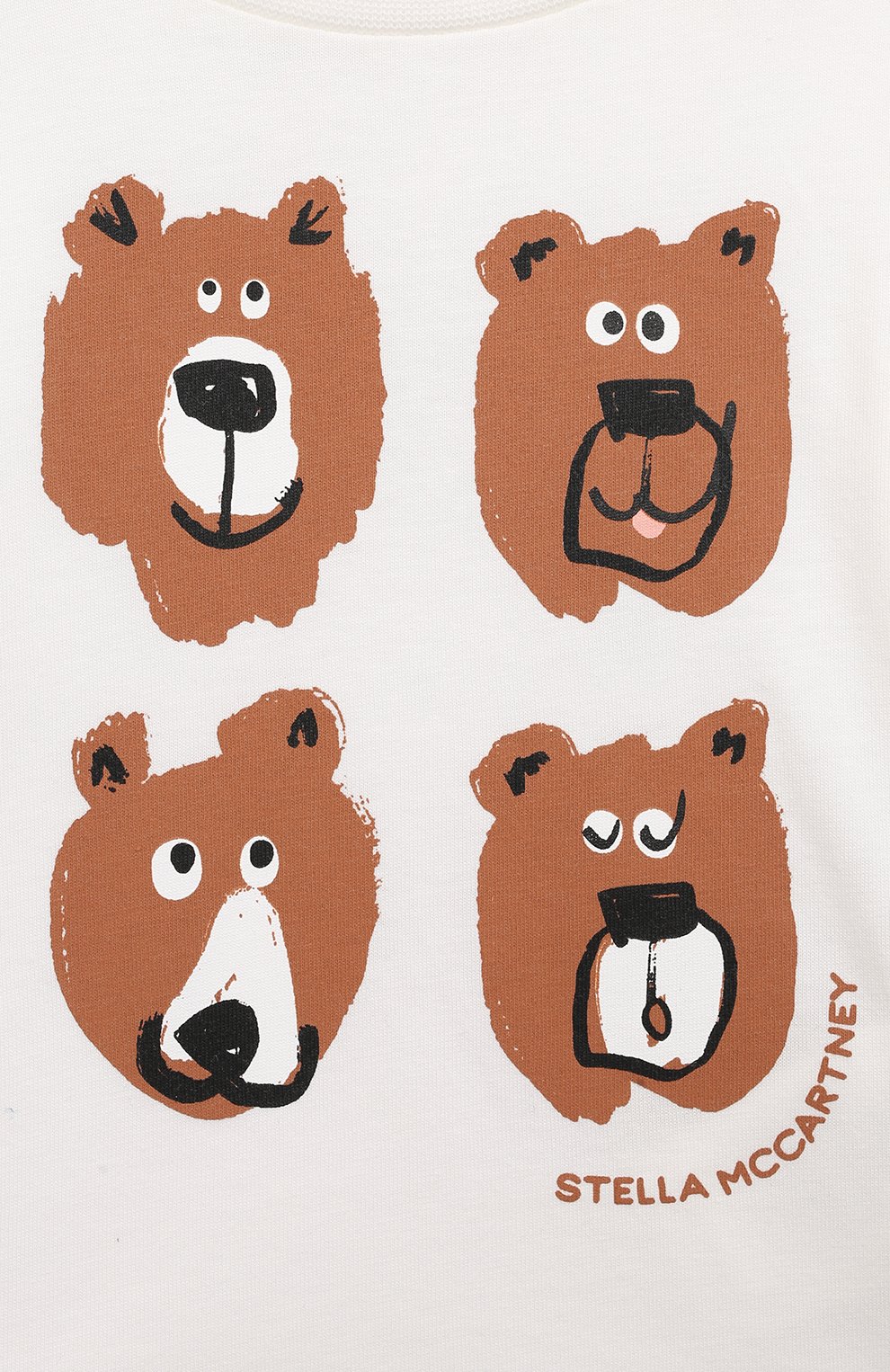 Хлопковая футболка STELLA MCCARTNEY, арт. TT8531, фото 3