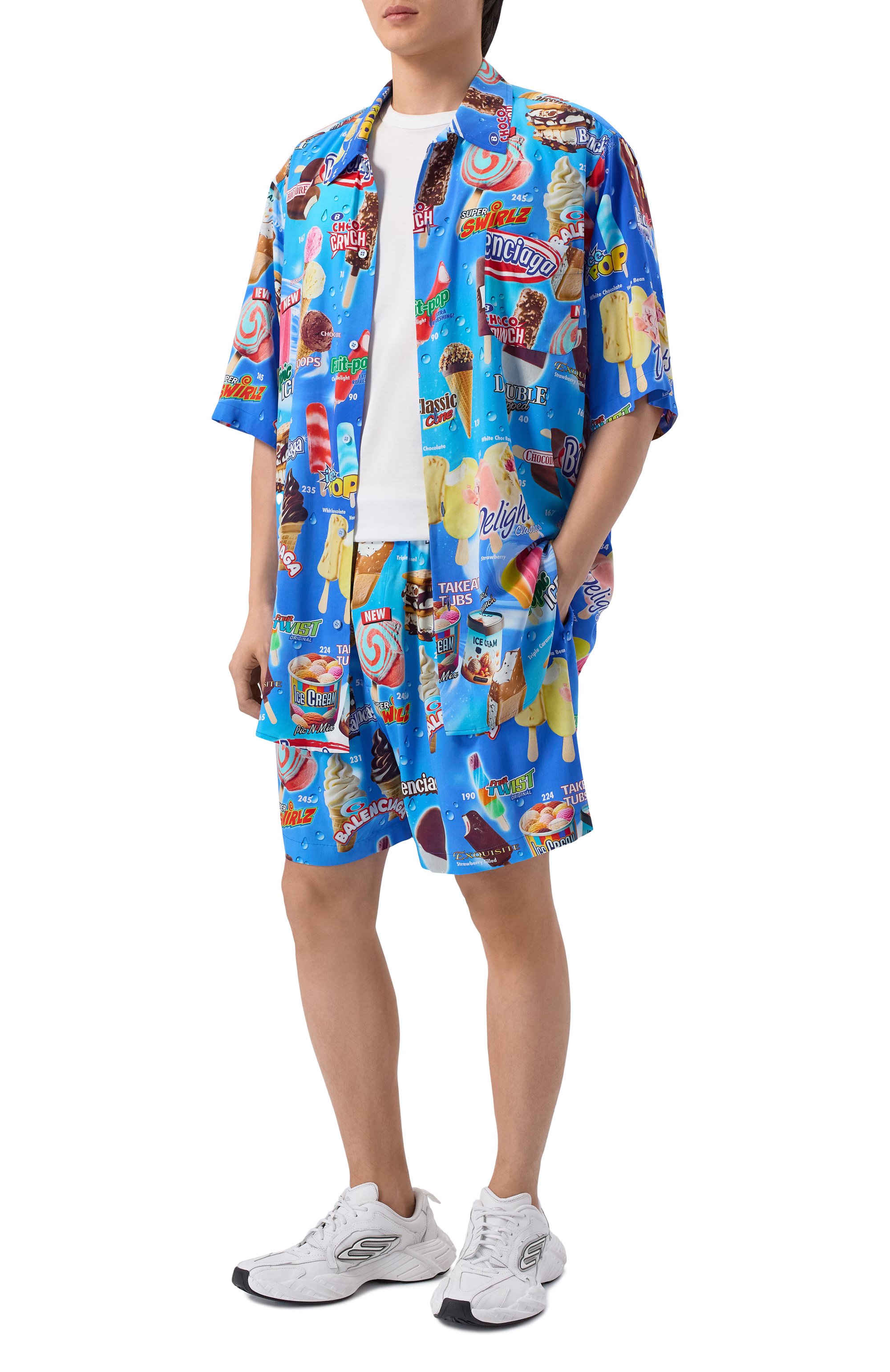 Рубашка из вискозы BALENCIAGA, арт. 852334/TTL24, фото 2