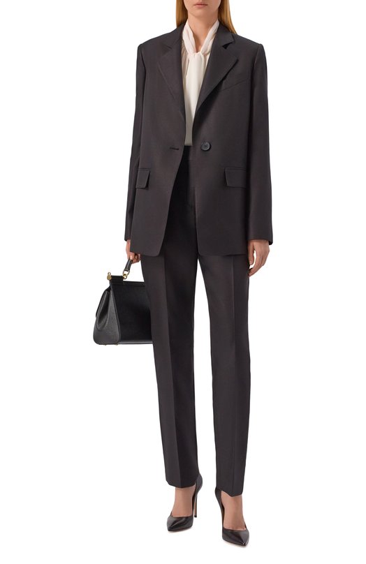 Шелковые брюки MVST M25.1PW.T001/72017 Чёрный  M25.1PW.T001/72017 Фото 2