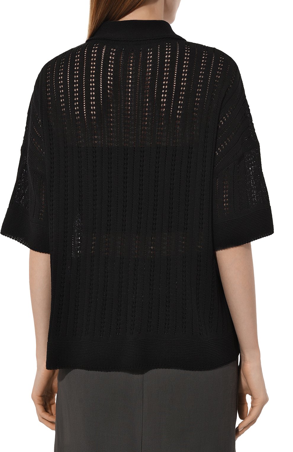 Рубашка из шелка и хлопка FREEAGE, арт. S24.JK077.6010.900, фото 4