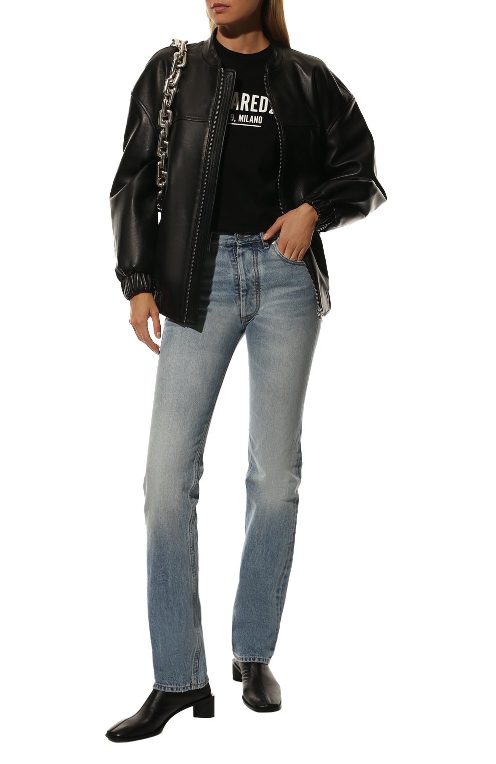 Хлопковая футболка DSQUARED2, арт. S72GD0318/S23009, фото 2