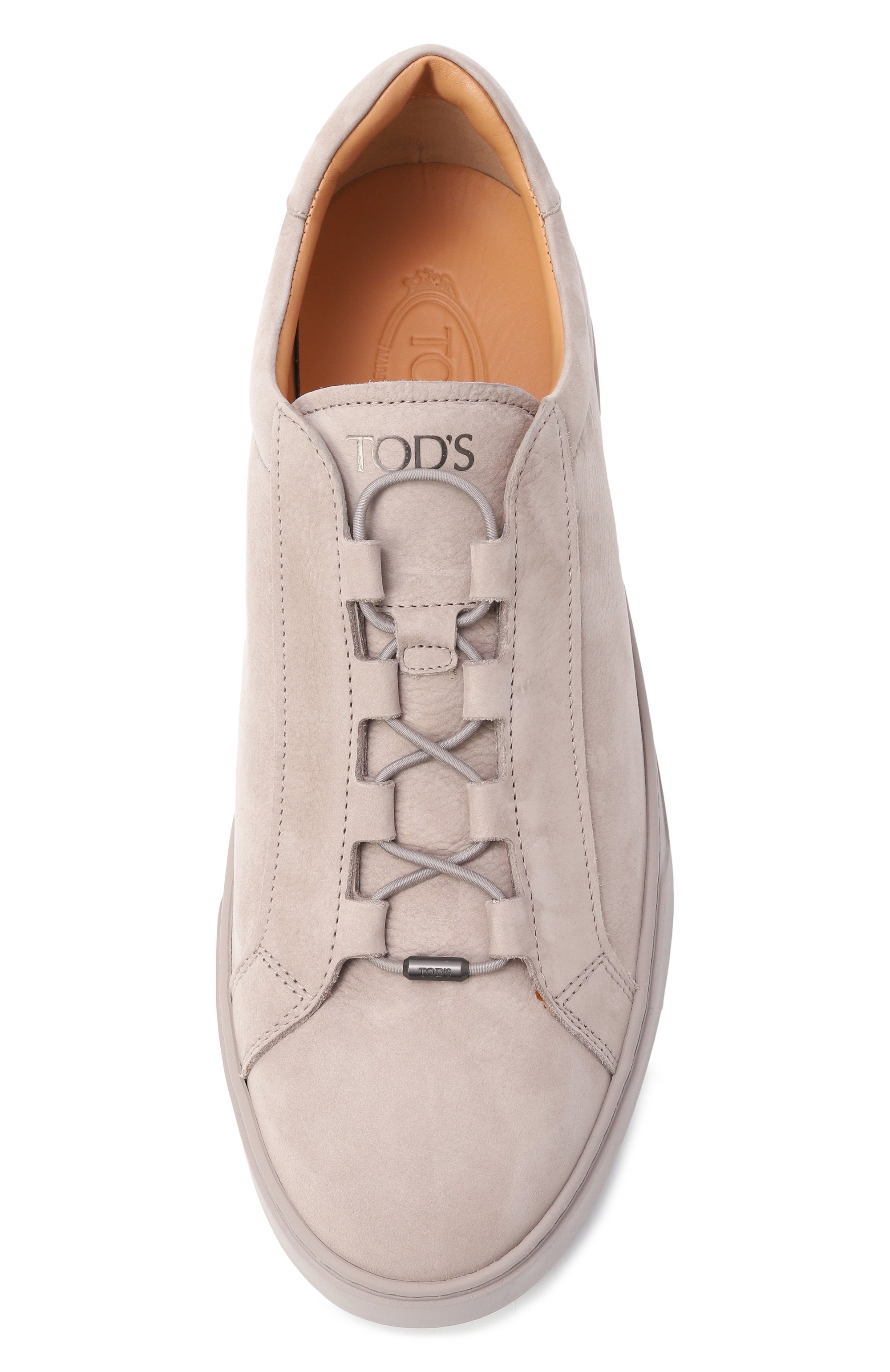 Кеды из нубука TOD’S, арт. XXM04L0JF40/6RN, фото 6