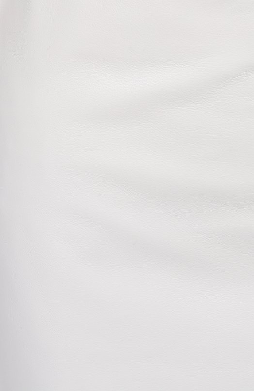 Кожаная юбка Sashaverse SKLT016/LEATHER.100/SS25 Белый  SKLT016/LEATHER.100/SS25 Фото 6