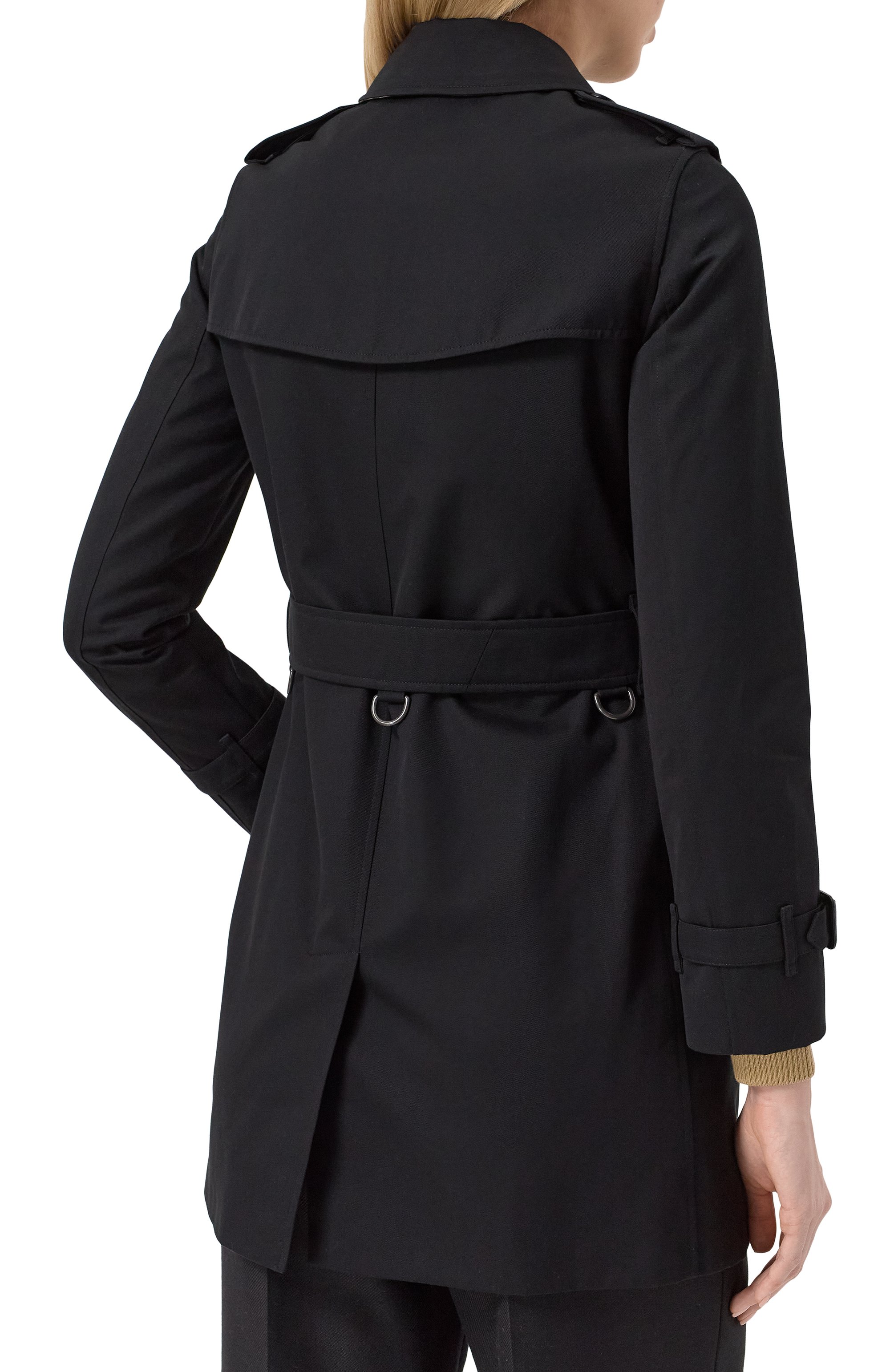 Хлопковый тренч BURBERRY, арт. 8079415, фото 4