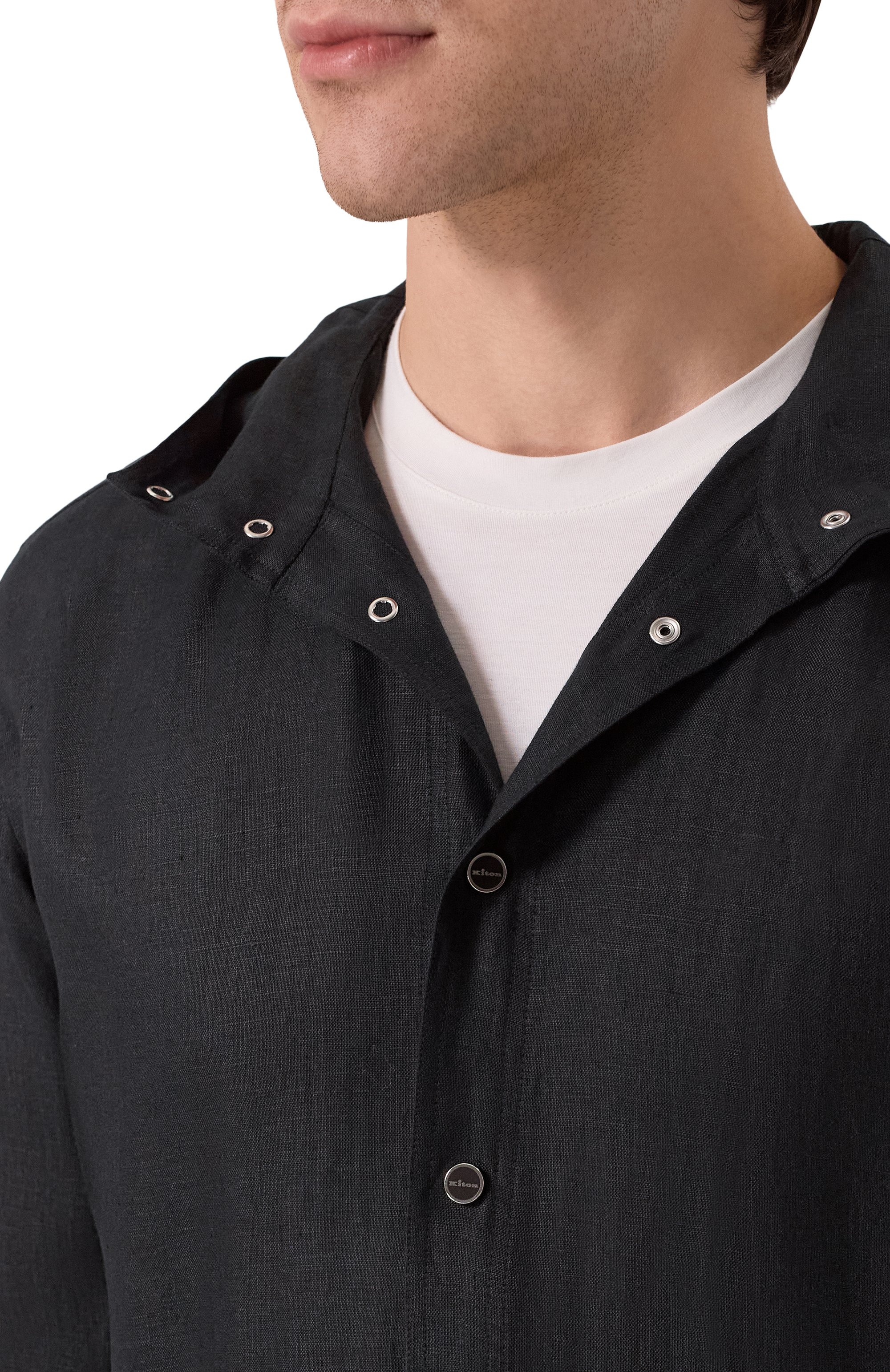 Льняная рубашка KITON, арт. UMCMARH0969003, фото 5