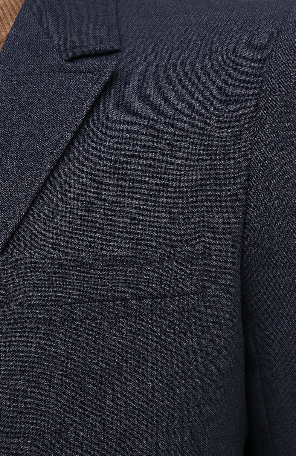 Пиджак из шерсти и вискозы JACQUEMUS синего цвета по цене 81800 руб., арт. 206JA01/120390, фото 5 Пиджак из шерсти и вискозы JACQUEMUS, арт. 206JA01/120390, фото 5