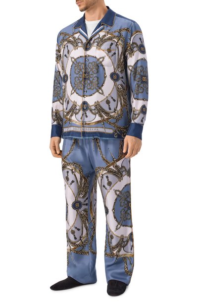 Шелк овая сорочка DOLCE & GABBANA, арт. G5IF1T/HI12B, фото 2