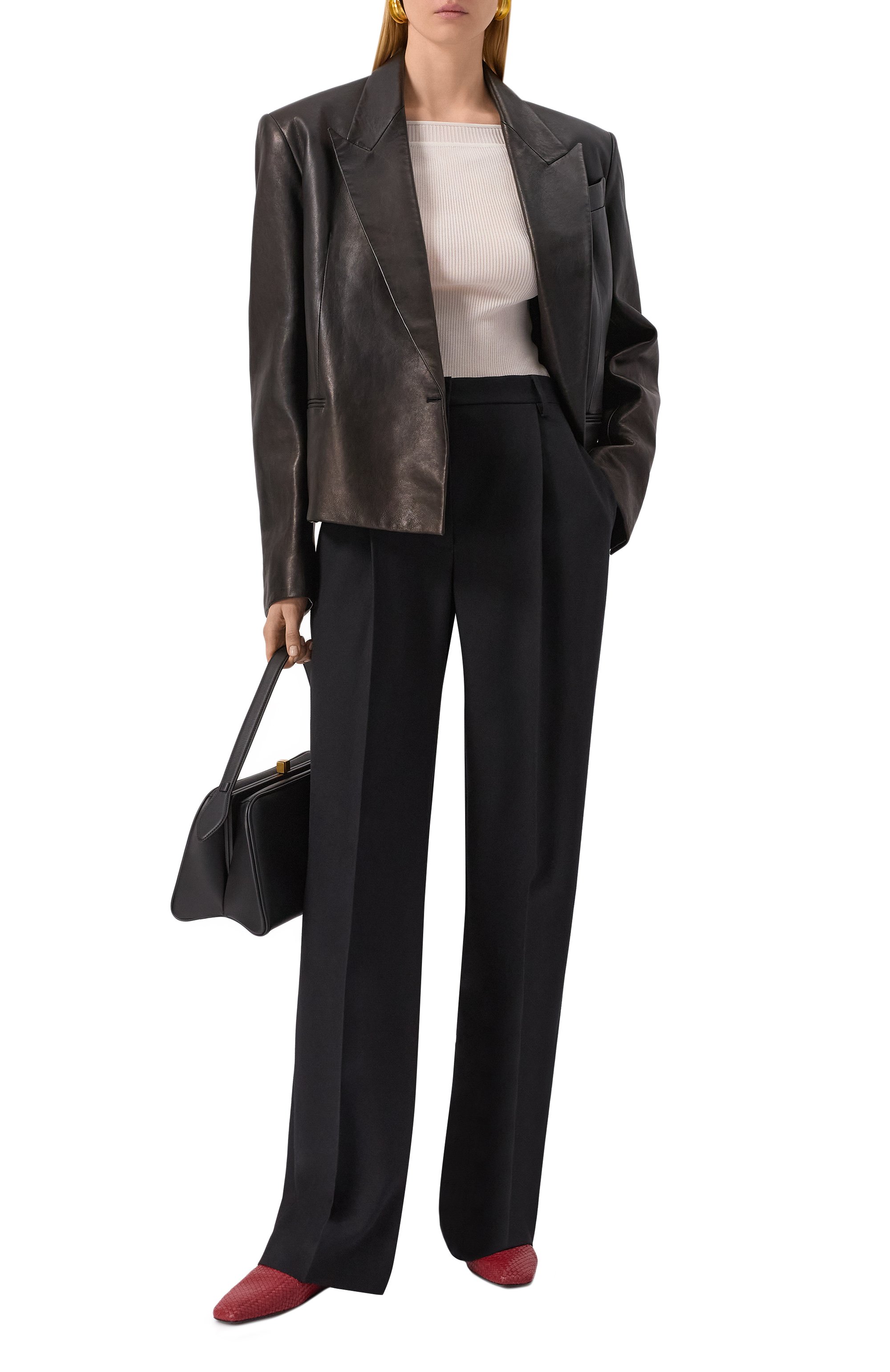 Пуловер из вискозы KHAITE кремового цвета по цене 175500 руб., арт. 9714435/K435, фото 2 Пуловер из вискозы KHAITE, арт. 9714435/K435, фото 2