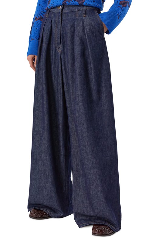 Джинсы Dries Van Noten 130929/3385 Синий  130929/3385 Фото 3