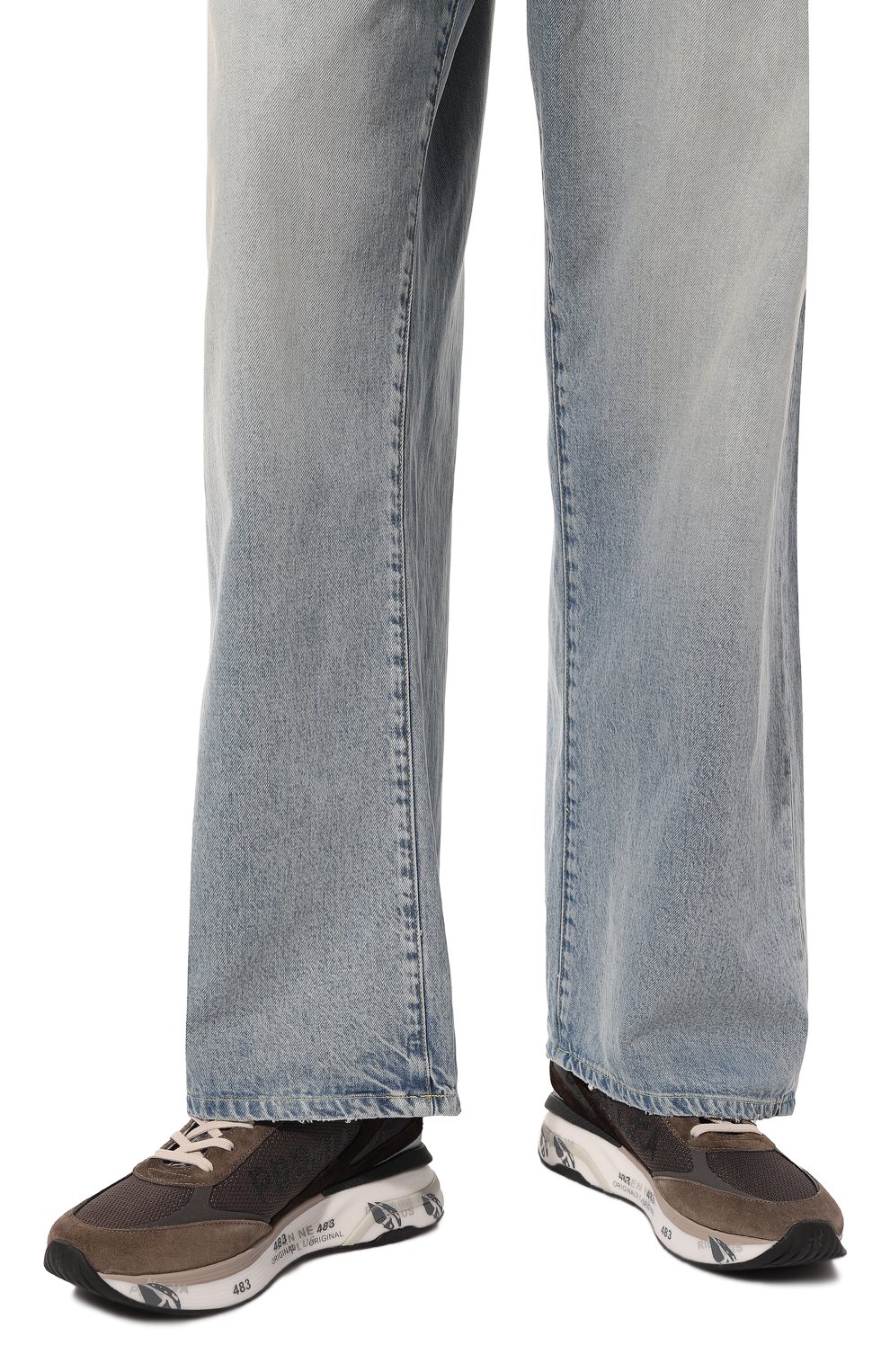 К�омбинированные кроссовки moe run PREMIATA, арт. M0ERUN/VAR 6446, фото 3