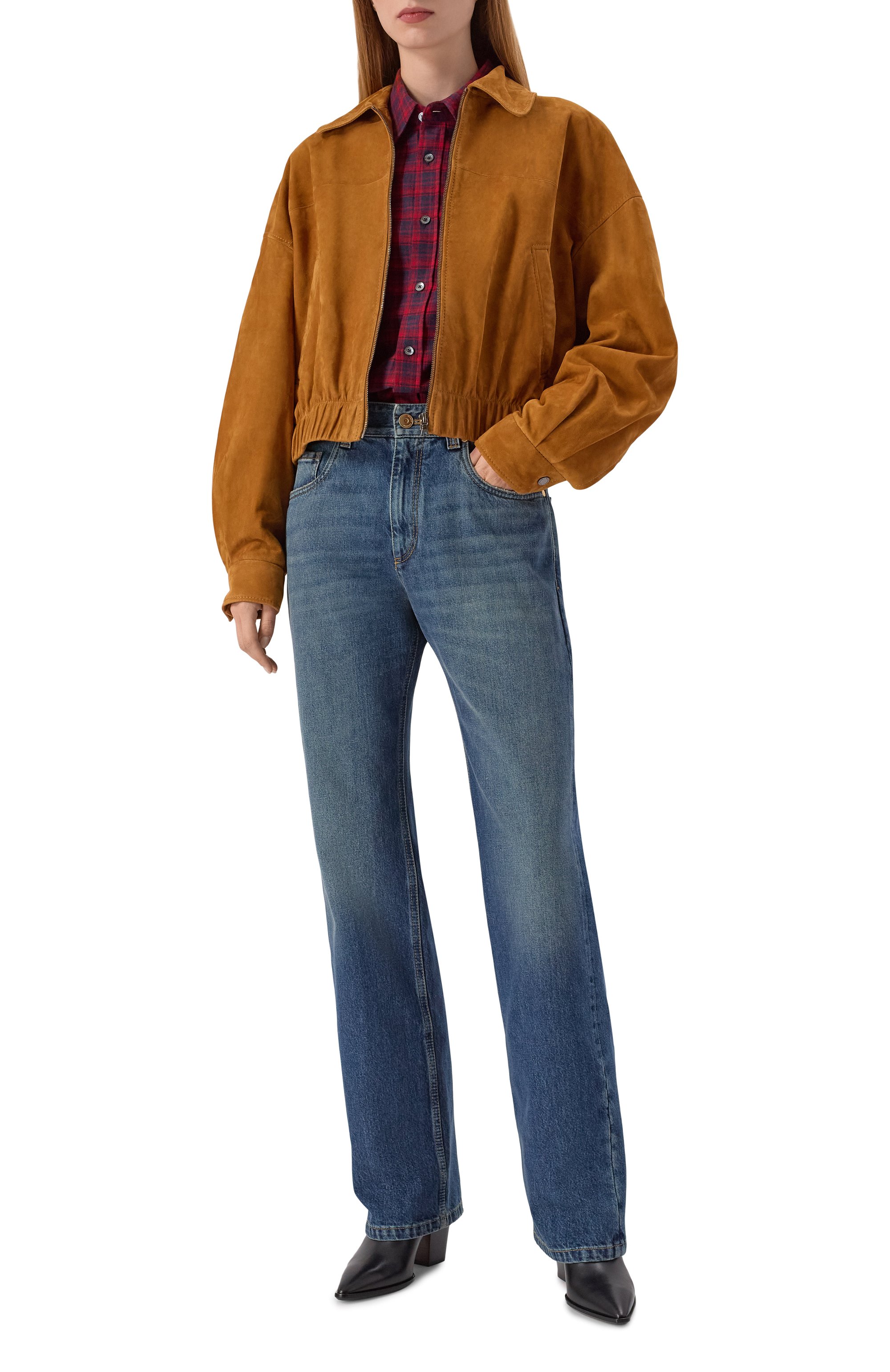 Замшевый бомбер MASLOV, арт. MZK07, фото 2