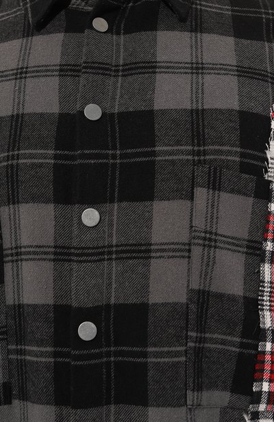 Хлопковая куртка-рубашка DIEGO VENTURINO, арт. D3W4DVCMC-DBLN0B, фото 5