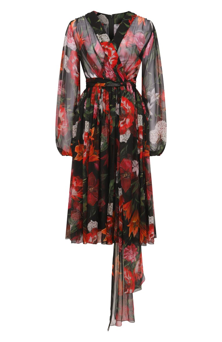 Шелковое платье DOLCE & GABBANA, арт. F6CNUT/IS1Y4, фото 1