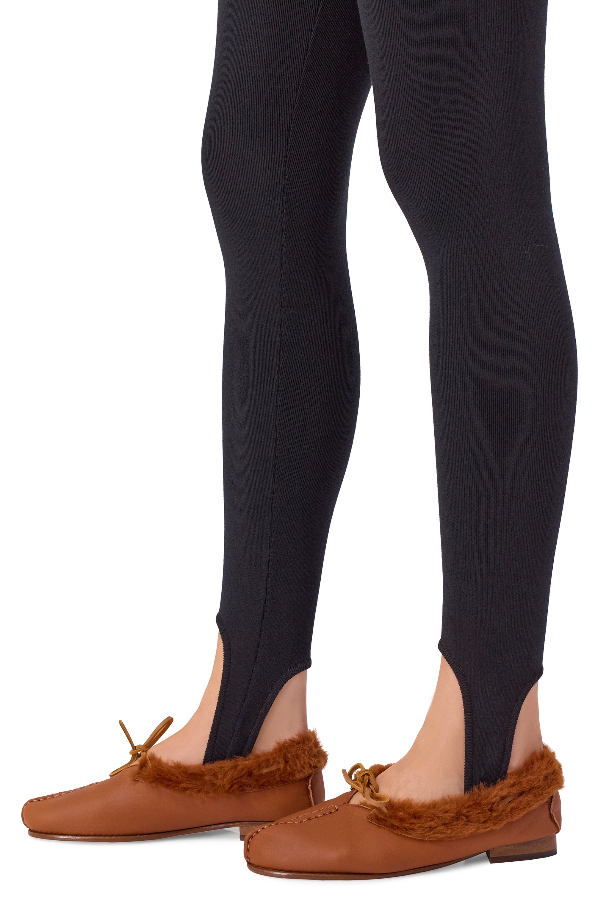 Кожаные лоферы tilla shearling HEREU, арт. TISHWFA24, фото 2