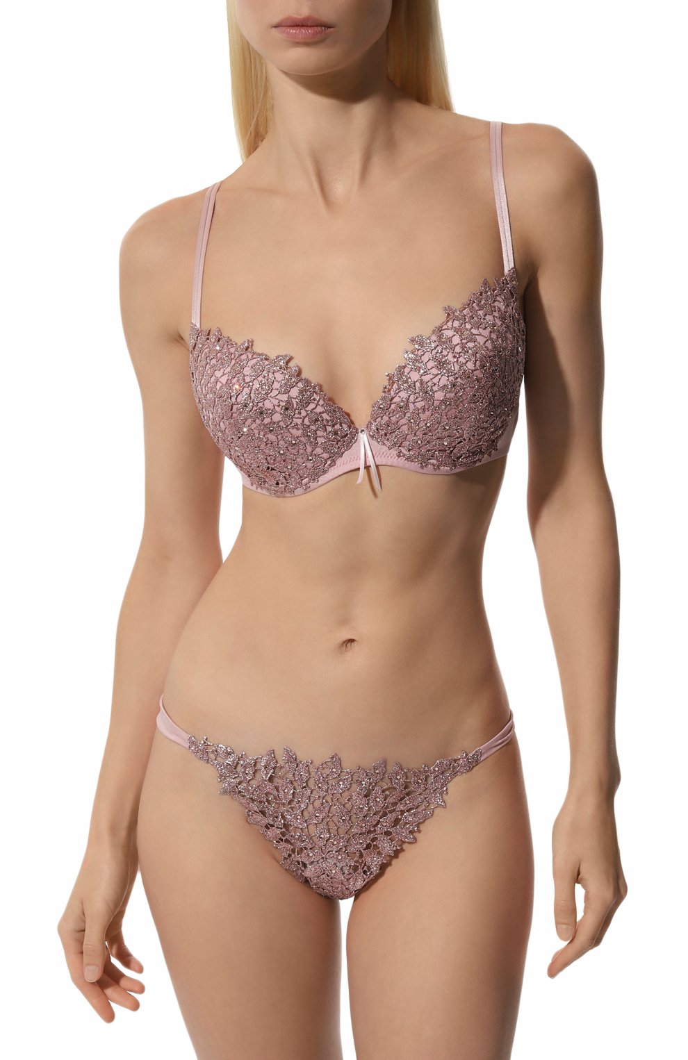 Бюстгальтер с плотной чашкой AMBRA розового цвета по цене 44820 руб., арт. 0568, фото 2 Бюстгальтер с плотной чашкой AMBRA, арт. 0568, фото 2