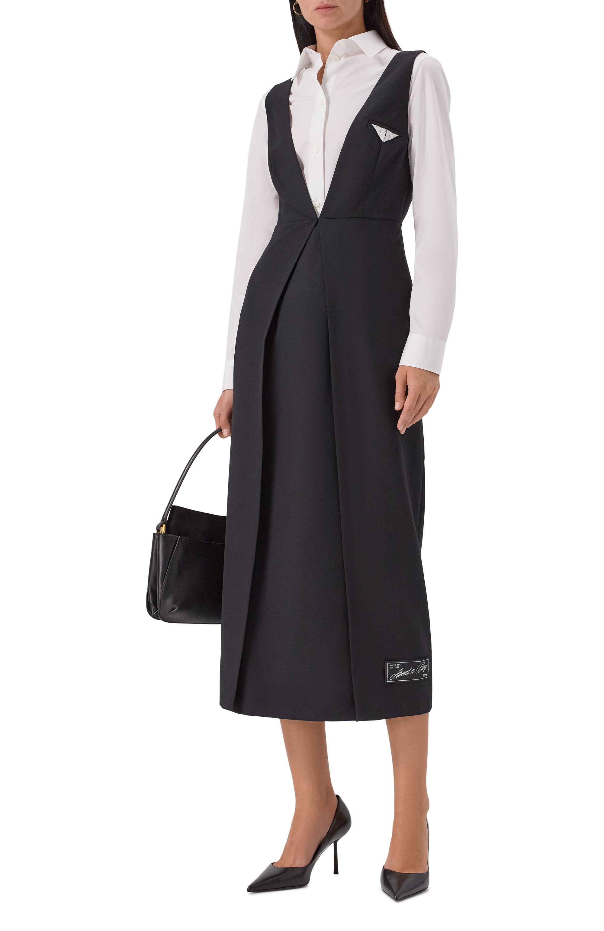 Шерстяное платье ERIKA CAVALLINI, арт. P5WZ26, фото 2