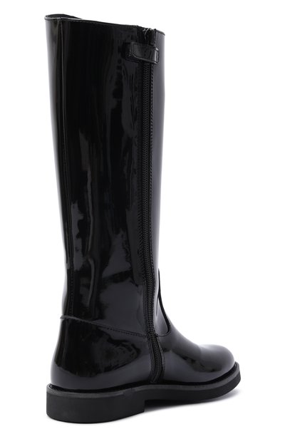 Кожаные сапоги DOLCE & GABBANA, арт. D11431/A1067_001, фото 3