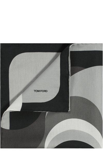 Мужской платок из смеси хлопка и шелка TOM FORD, арт. 9TF83TF312