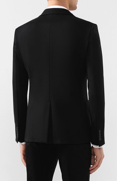 Хлопковый пиджак DOLCE & GABBANA, арт. G2NW6Z/FUGJM, фото 4