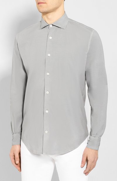 Хлопковая рубашка ELEVENTY PLATINUM, арт. A75CAMA05 TET0A017, фото 3