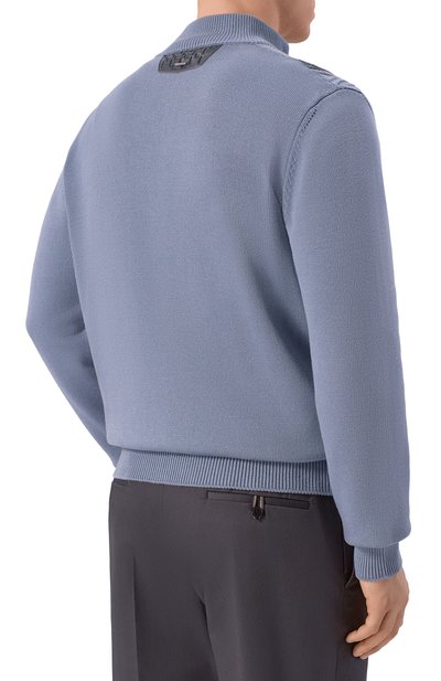 Кардиган из шелка и хлопка ZILLI, арт. KZMC01M0144VWAE00, фото 4
