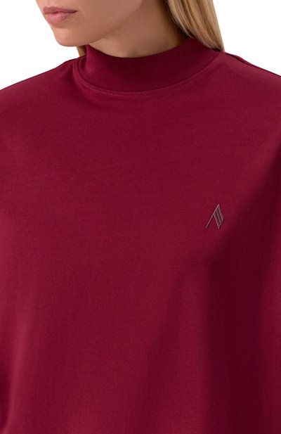 Хлопковая футболка THE ATTICO, арт. 251WCT00173/JJJ025AA, фото 5