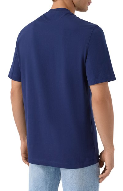 Хлопковая футболка BRUNELLO CUCINELLI, арт. M0B131308, фото 4