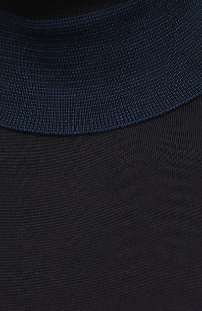Шерстяная водолазка ZEGNA темно-синего цвета по цене 106000 руб., арт. CVM01/120, фото 5 Шерстяная водолазка ZEGNA, арт. CVM01/120, фото 5