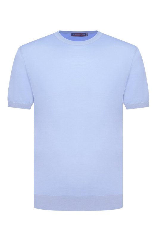 Джемпер из кашемира и шерсти Stefano Ricci W505506G10/W26150_001 Голубой W505506G10/W26150_001