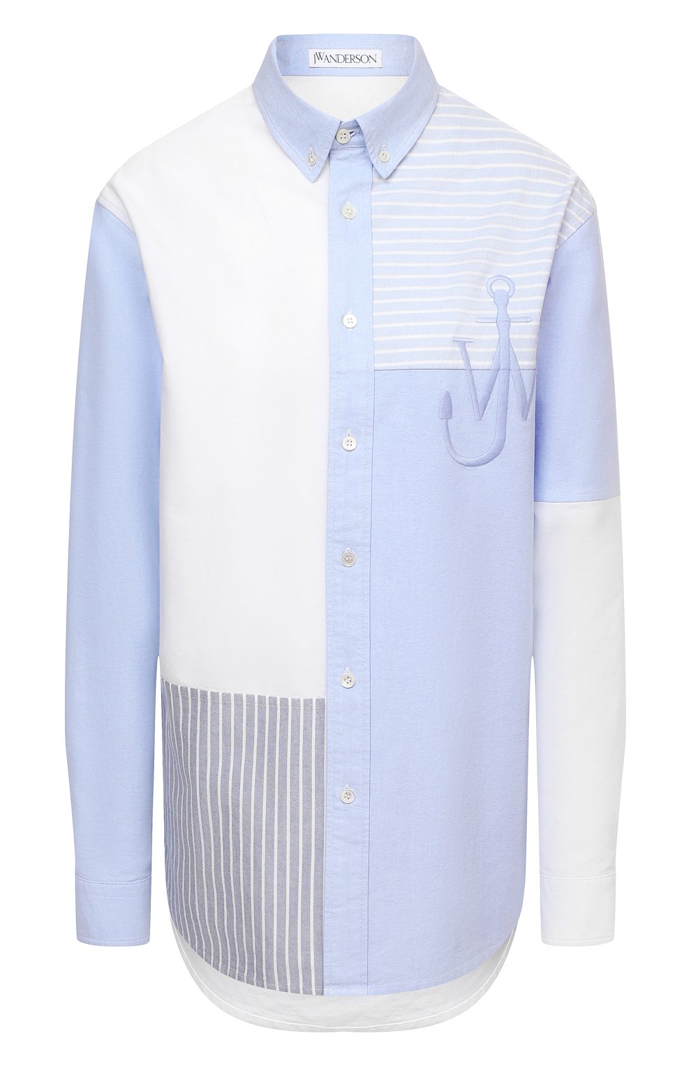 Хлопковая рубашка JW ANDERSON, арт. SH0072 PG0480, фото 1