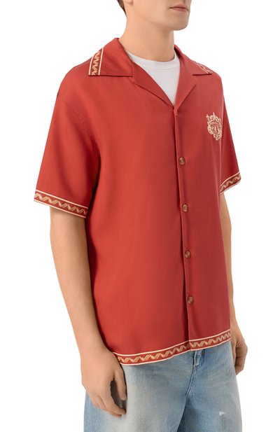 Рубашка из лиоцелла DROLE DE MONSIEUR, арт. K-SH228-CLY001-BR, фото 3