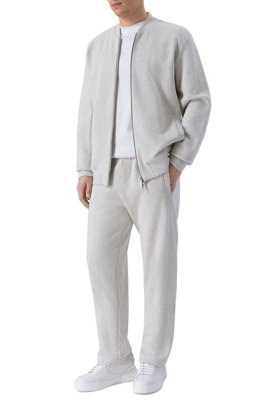 Хлопковые брюки Zimmerli 1364-47012 Серый  1364-47012 Фото 2