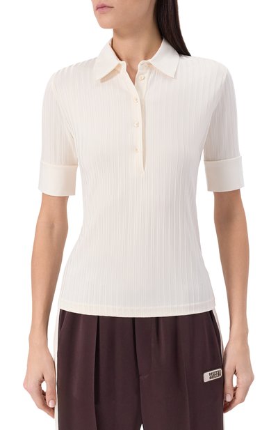 Поло из вискозы BOSS, арт. 50532051, фото 3