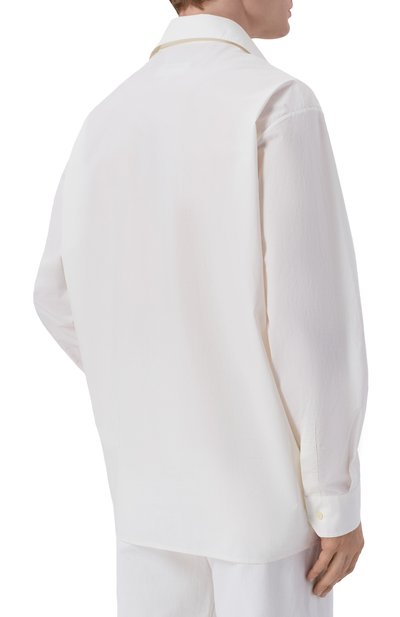 Хлопковая рубашка MM6, арт. SH0DT0042/M35256, фото 4