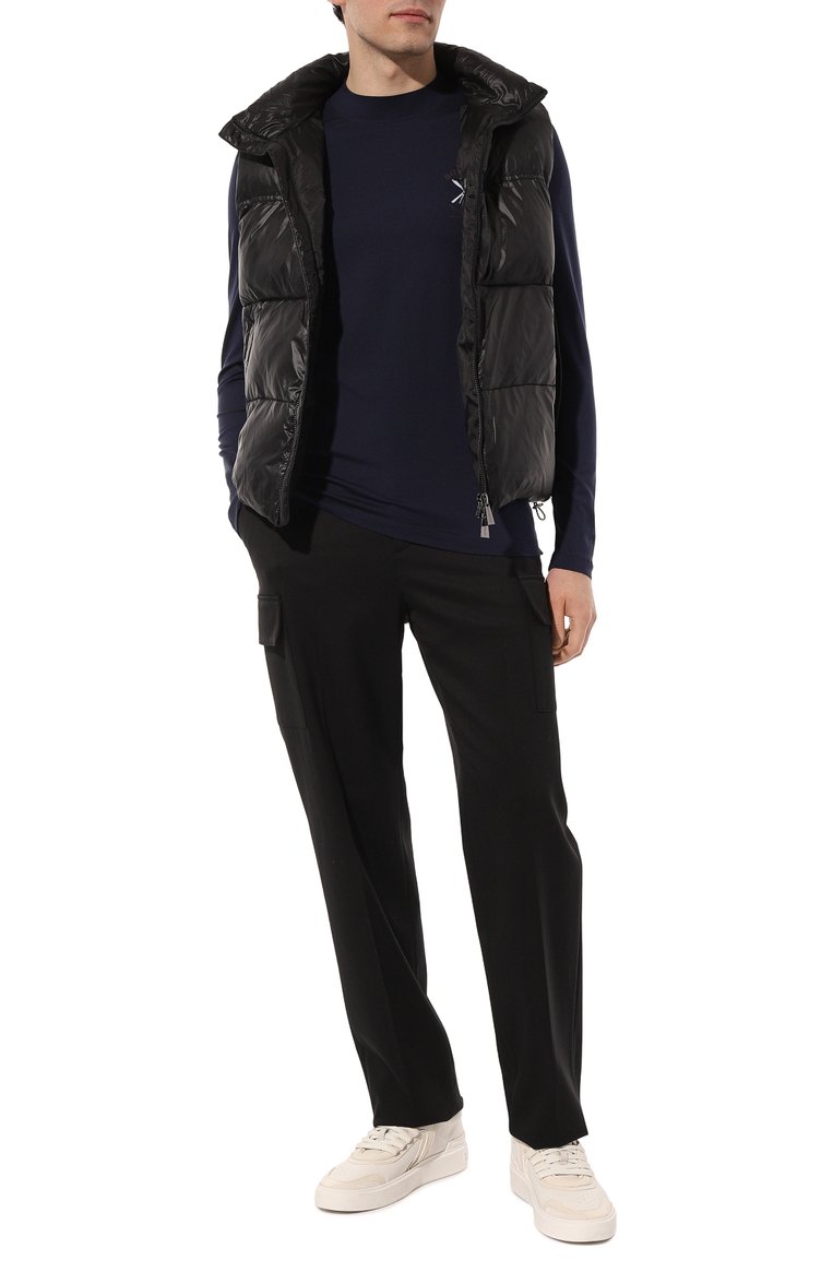Шелковый лонгслив BRUNELLO CUCINELLI, арт. MM819KT70, фото 1