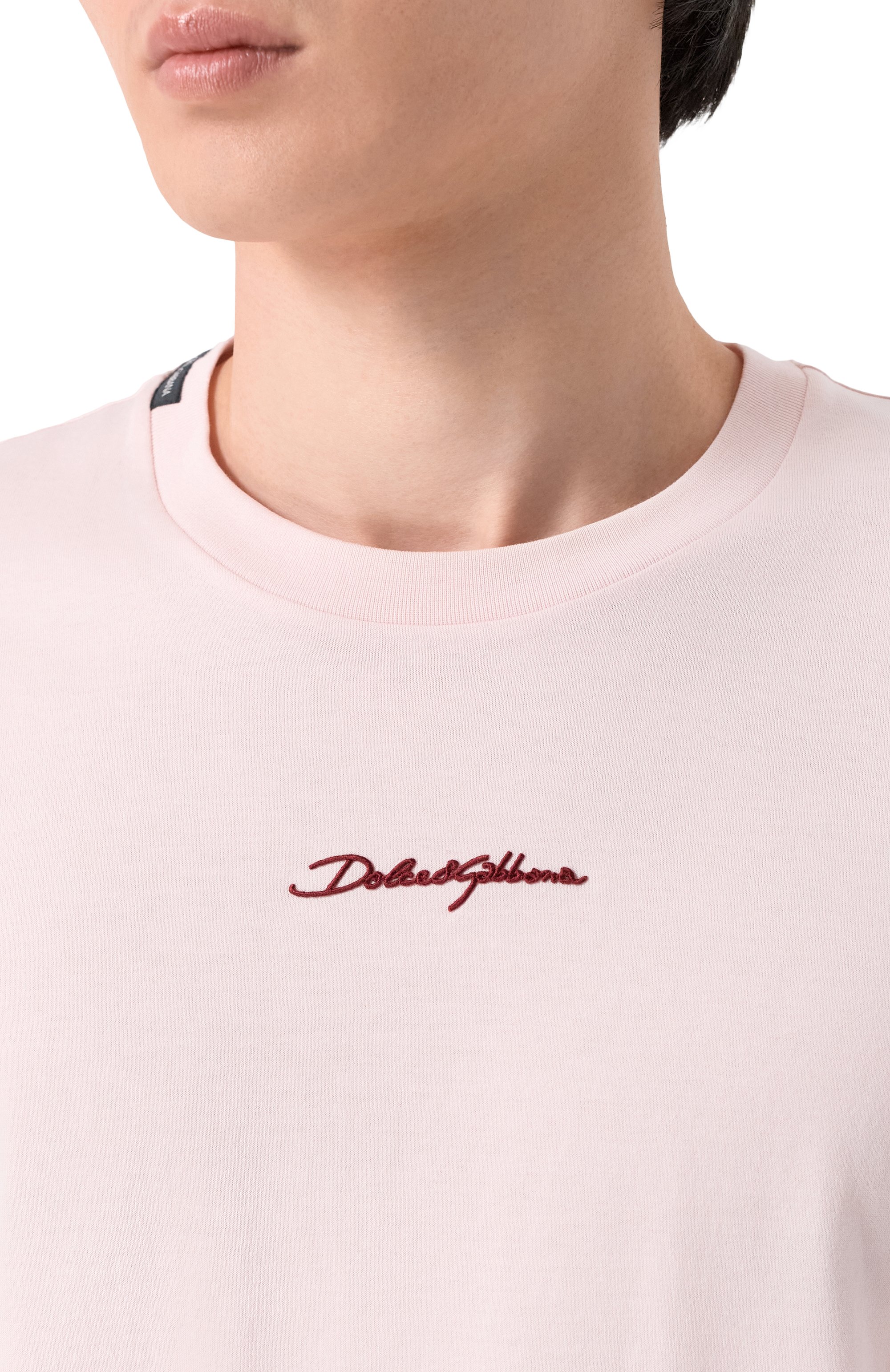 Хлопковая футболка DOLCE & GABBANA, арт. G8RN8Z/G7P0C, фото 5