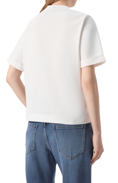 Хлопковая футболка BRUNELLO CUCINELLI, арт. M0T81BZ100, фото 4