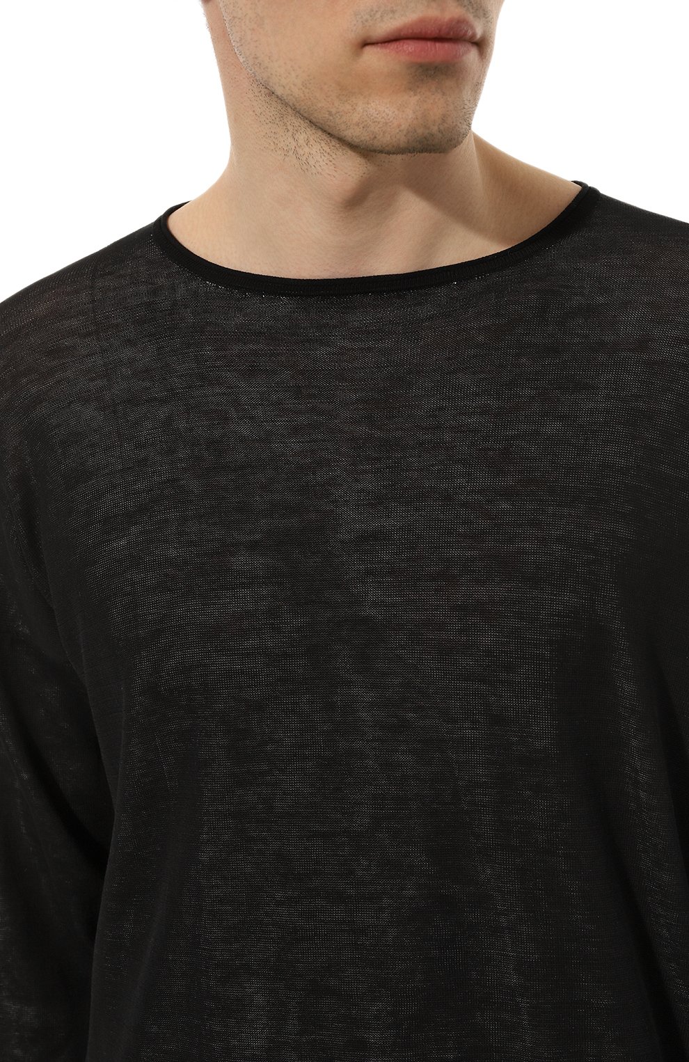 Хлопковый джемпер ISABEL BENENATO, арт. UK27S23, фото 5