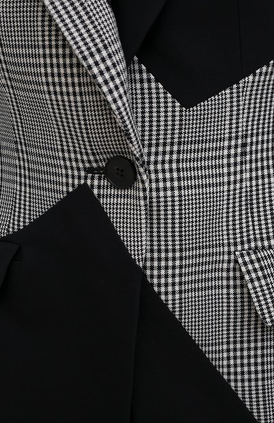 Жакет из шерсти и шелка ALEXANDER MCQUEEN, арт. 640023/QJAAA, фото 5