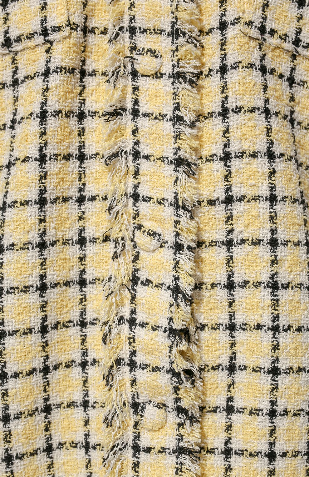 Рубашка MSGM светло-желтого цвета по цене 51900 руб., арт. 3241MDE17 227112, фото 5 Рубашка MSGM, арт. 3241MDE17 227112, фото 5