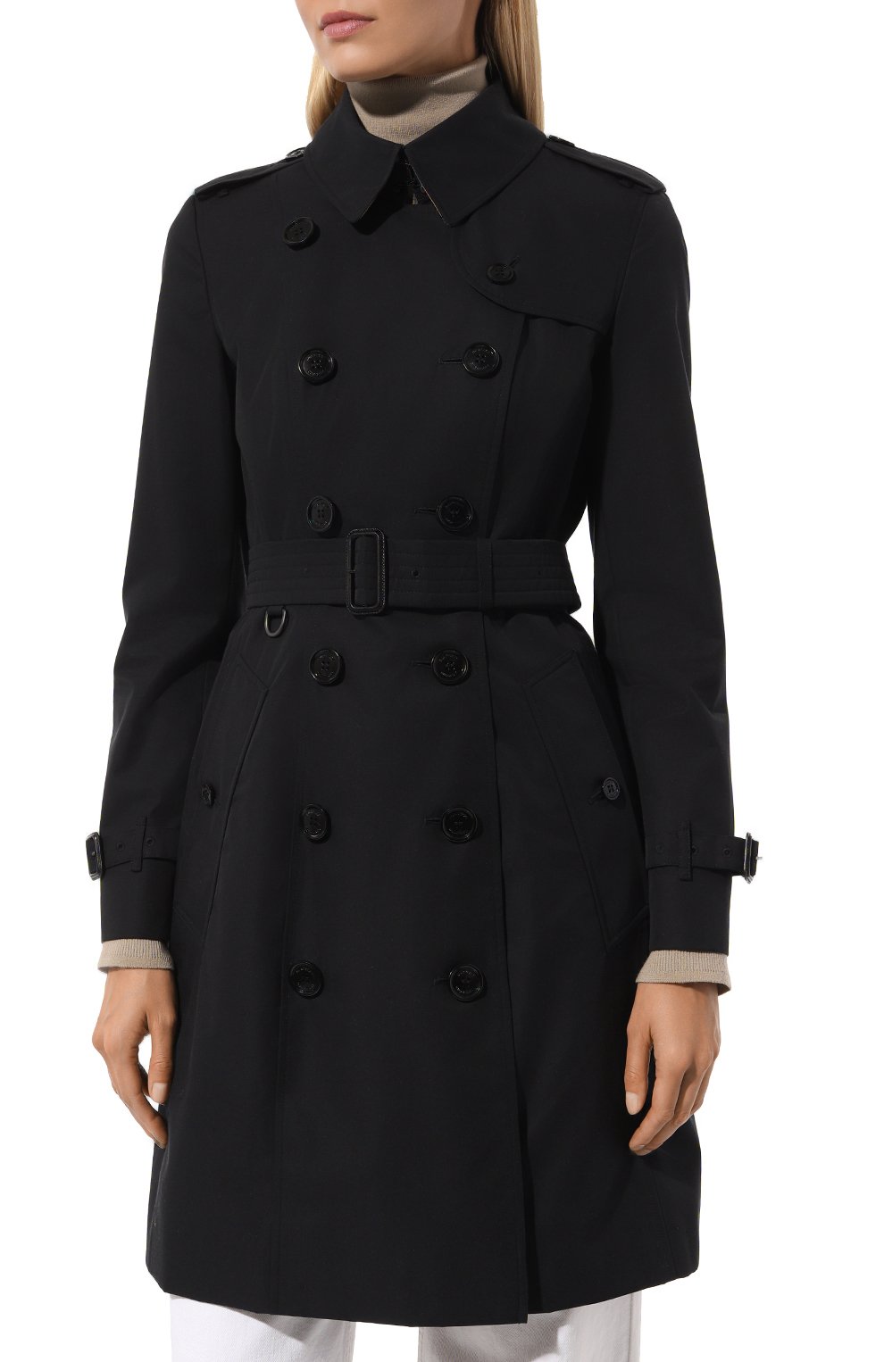 Хлопковый тренч BURBERRY, арт. 8045777, фото 3