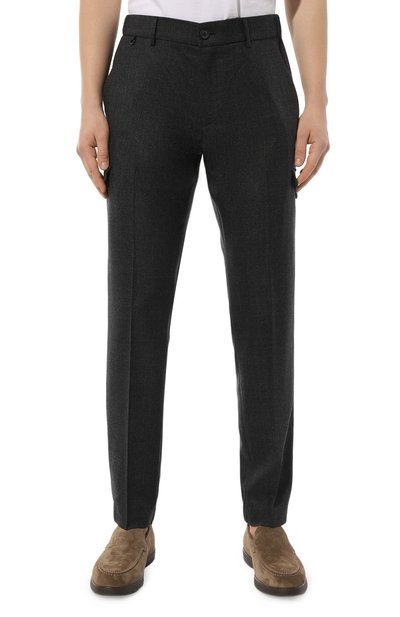 Шерстяные брюки-карго STEFANO RICCI темно-серого цвета по цене 108000 руб., арт. M1T3300082/T029HC, фото 3 Шерстяные брюки-карго STEFANO RICCI, арт. M1T3300082/T029HC, фото 3